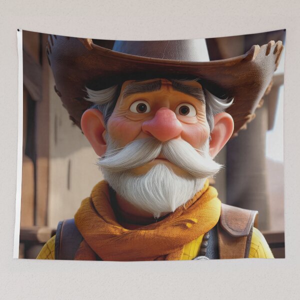 Artikelvorschau, Alter Knacker spielt Cowboy entworfen und verkauft von Colin Bentham.