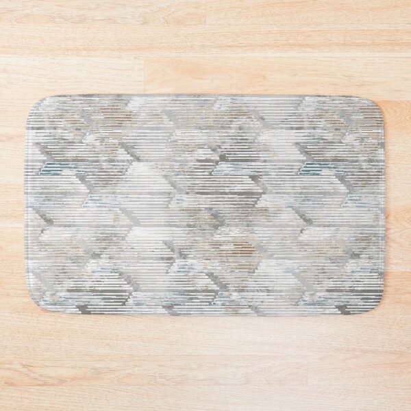 Item preview, Abstract Urban Strata: Slate & Gold Industrial Pattern designed and sold by vividthreads99.