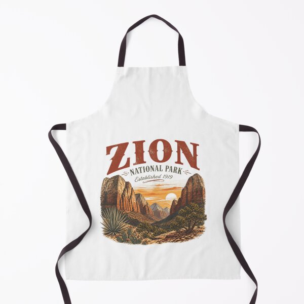 Item preview, Zion National Park Established 1909 Utah Traveler Hiker Outdoors designed and sold by Simsimah26Parks.