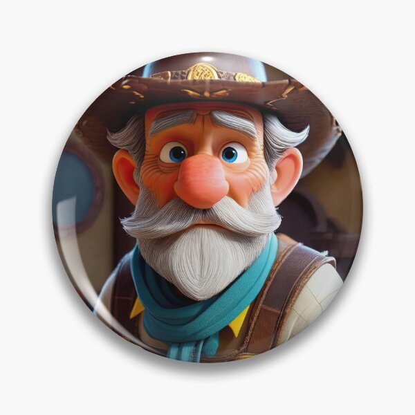 Item preview, Old Fart playing a cowboy designed and sold by Colin Bentham.