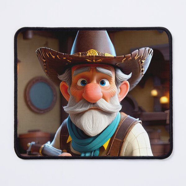Item preview, Old Fart playing a cowboy designed and sold by Colin Bentham.