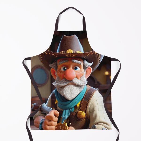 Item preview, Old Fart playing a cowboy designed and sold by Colin Bentham.