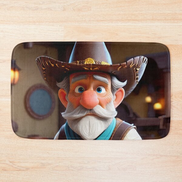 Item preview, Old Fart playing a cowboy designed and sold by Colin Bentham.
