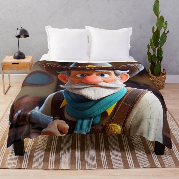 Item preview, Old Fart playing a cowboy designed and sold by Colin Bentham.