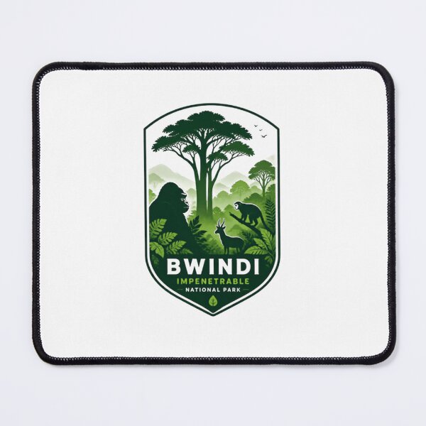 Item preview, Bwindi Impenetrable National Park Uganda Gorilla Trekking Safari Wildlife designed and sold by Simsimah26Parks.