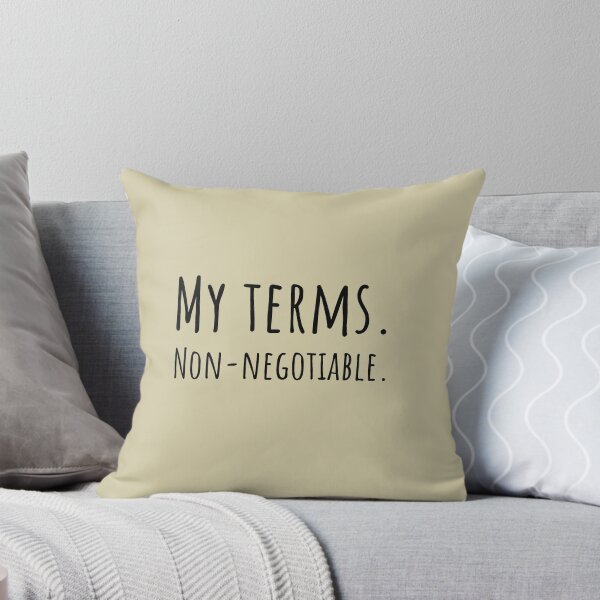 Item preview, My Terms Non-Negotiable PDA Neurodivergent Gift designed and sold by Notty DOT.