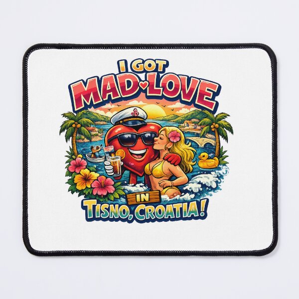 Item preview, I Got Mad Love in Tisno, Croatia – Funny Beach Festival T-Shirt Design | Croatia Summer Vacation Graphic | Travel & Music Festival PNG Bundle designed and sold by Sushikidsntod.