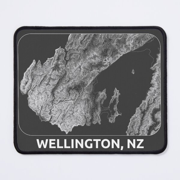 Item preview, Wellington Topographic designed and sold by d3noob.