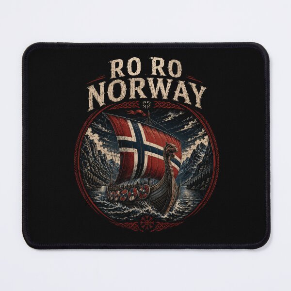 Item preview, Ro Ro Norwegian Viking Ship Norway Flag Culture Row Country designed and sold by Crystal-Tree.