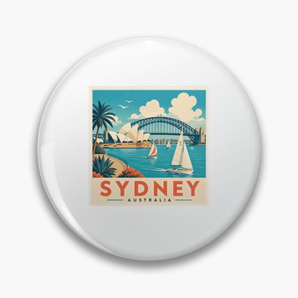 Item preview, Sydney Australia Travel Destination Tourist Vacation designed and sold by Simsimah26Parks.