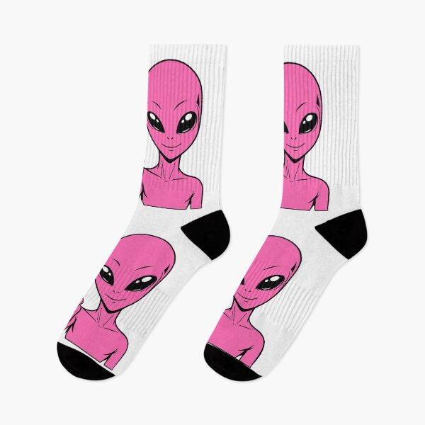 Item preview, ZORGO Alien Finger Heart – Cute Space Alien Love Gesture Sticker designed and sold by The-Visitors.