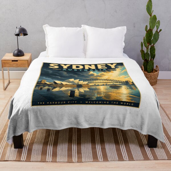 Item preview, Sydney Australia The Harbour City Welcoming The World Travel Destination Souvenir designed and sold by Simsimah26Parks.