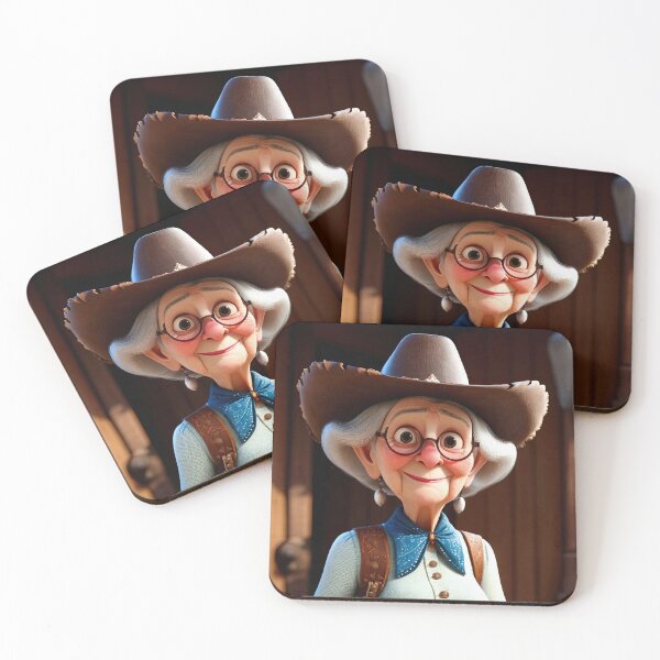 Item preview, Old Fart playing a cowgirl designed and sold by Colin Bentham.