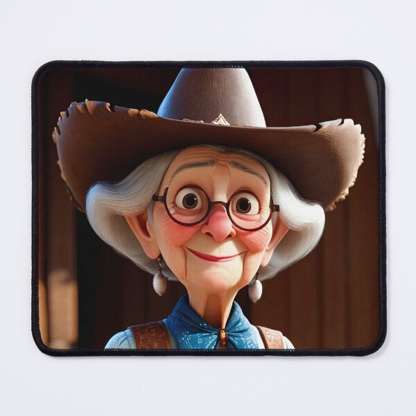 Item preview, Old Fart playing a cowgirl designed and sold by Colin Bentham.