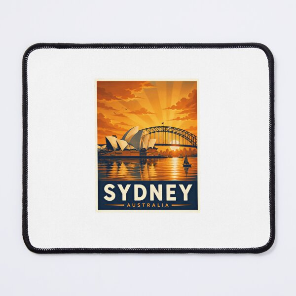 Item preview, Sydney Australia Travel Destination Vacation Souvenir designed and sold by Simsimah26Parks.