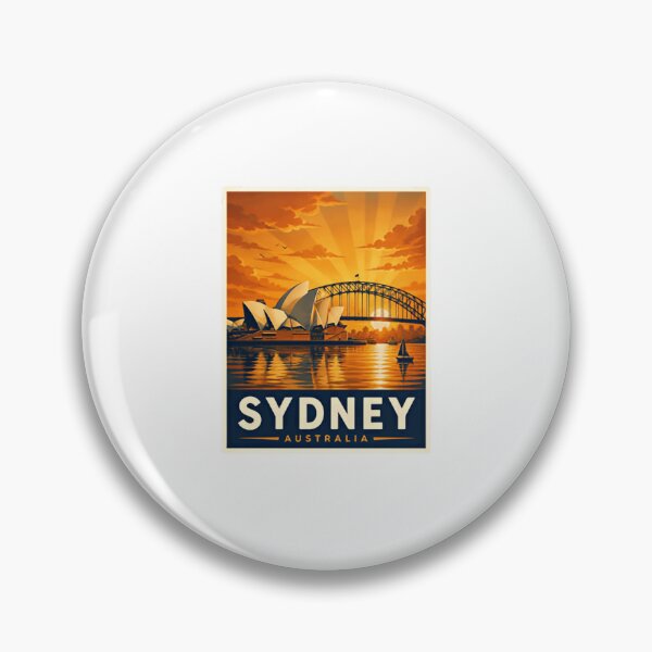 Item preview, Sydney Australia Travel Destination Vacation Souvenir designed and sold by Simsimah26Parks.