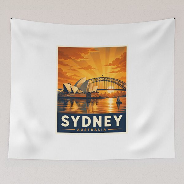 Item preview, Sydney Australia Travel Destination Vacation Souvenir designed and sold by Simsimah26Parks.