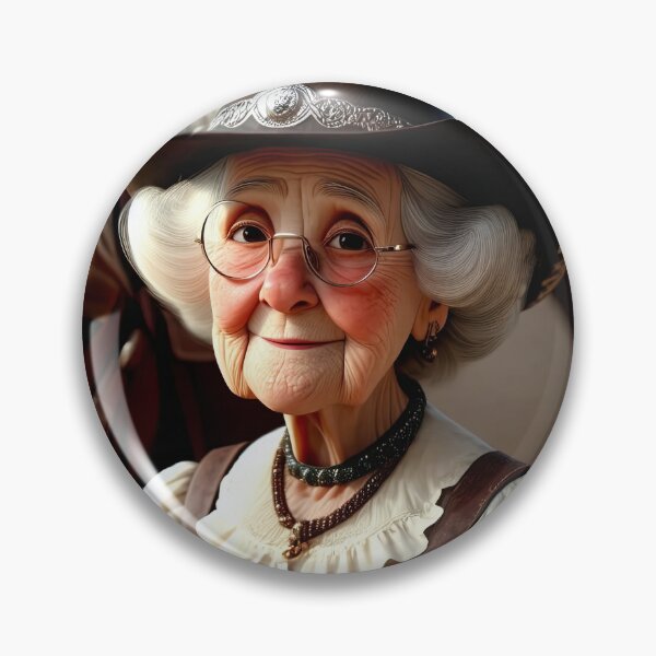 Item preview, Old Fart playing a cowgirl designed and sold by Colin Bentham.