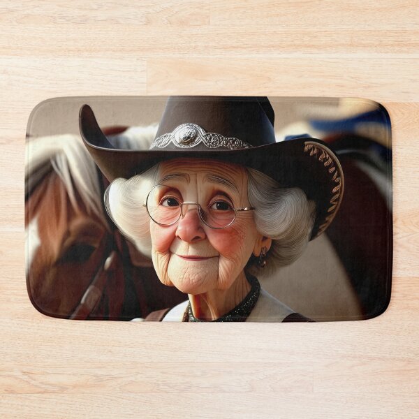 Item preview, Old Fart playing a cowgirl designed and sold by Colin Bentham.