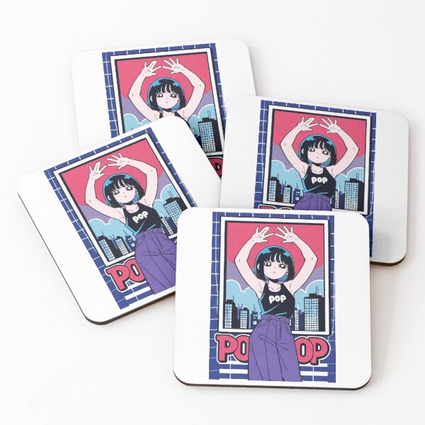Item preview, Art - Stylish Young Woman, Icon of the City Pop Movement designed and sold by AnimeShin.