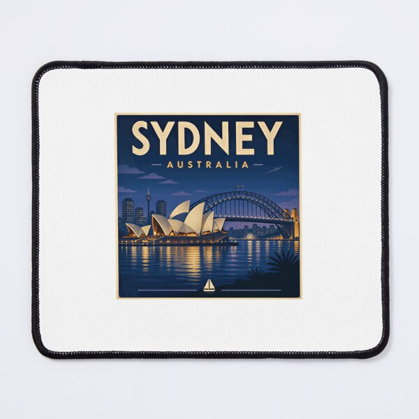 Item preview, Sydney Australia Travel Destination Souvenir designed and sold by Simsimah26Parks.