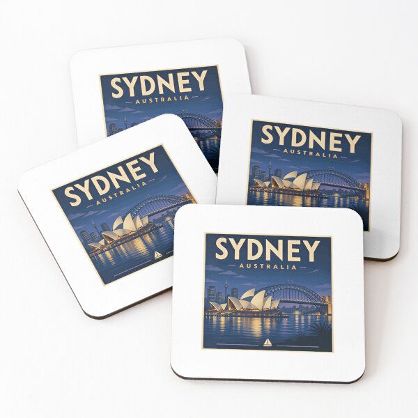Artikelvorschau, Souvenirs für Sydney, Australien – Reiseziel Sydney – Souvenirs entworfen und verkauft von Simsimah26Parks.