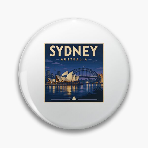 Item preview, Sydney Australia Travel Destination Souvenir designed and sold by Simsimah26Parks.