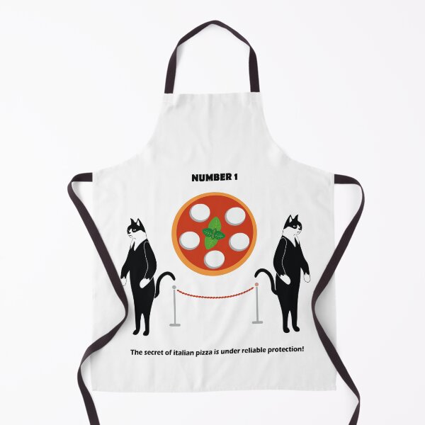 Item preview, Two cats guard a pizza designed and sold by Tana&tanuc.