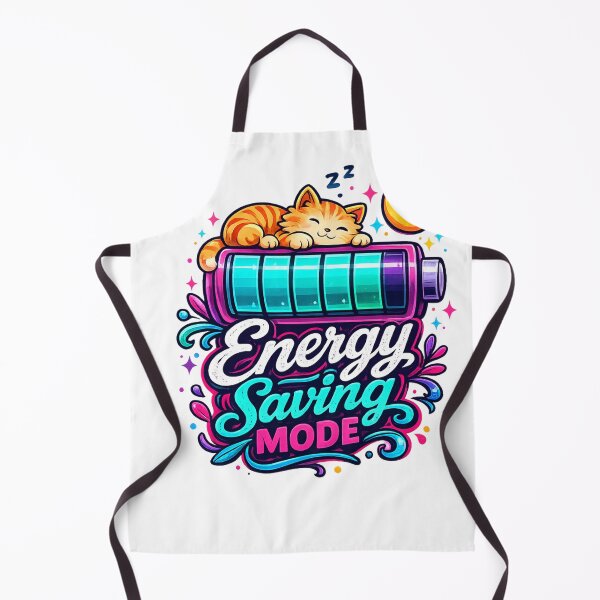 Item preview, Energy Saving Mode | Funny Typography Design designed and sold by VasiArtLab.
