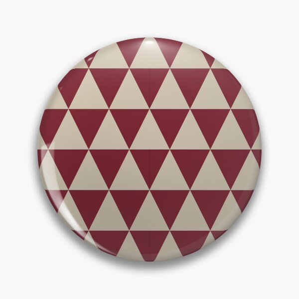 Item preview, Red And Beige Triangle Grid Pattern designed and sold by pattern-archive.