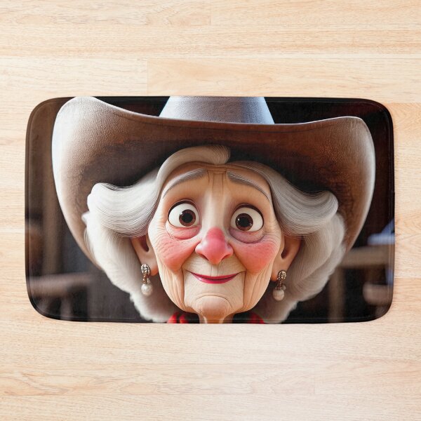 Item preview, Old Fart playing a cowgirl designed and sold by Colin Bentham.