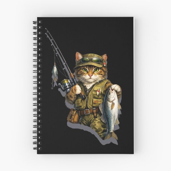 Item preview, A cat who loves fishing | A funny fishing cat for fishing enthusiasts designed and sold by Ach&Koor.
