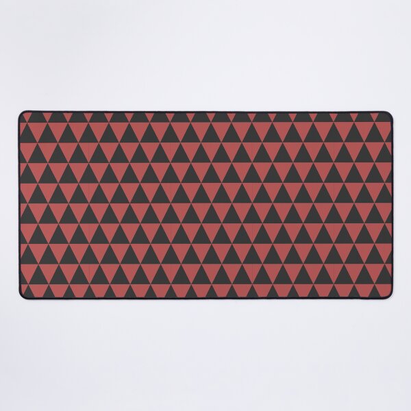 Item preview, Red And Charcoal Triangle Grid Pattern designed and sold by pattern-archive.