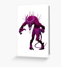 Demon series 04 Greeting Card