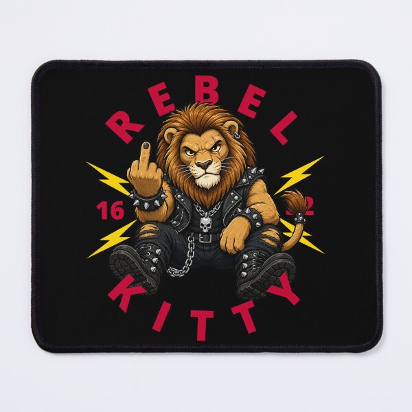 Item preview, Rebel Lion Middle Finger designed and sold by pUNKnown.