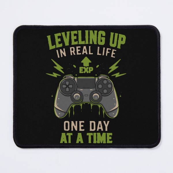 Item preview, Leveling Up In Real Life Gamer Controller Funny Gaming Vintage T-Shirt Design designed and sold by phsycartwork.