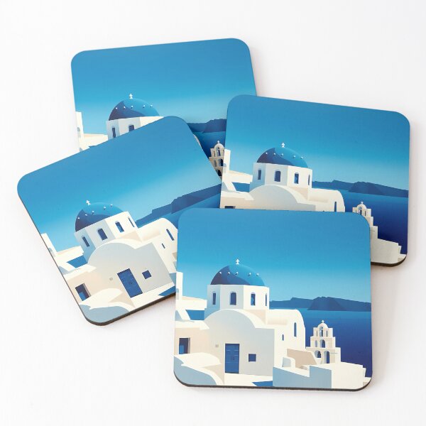 Item preview, Santorini Blue Dome designed and sold by ondante.