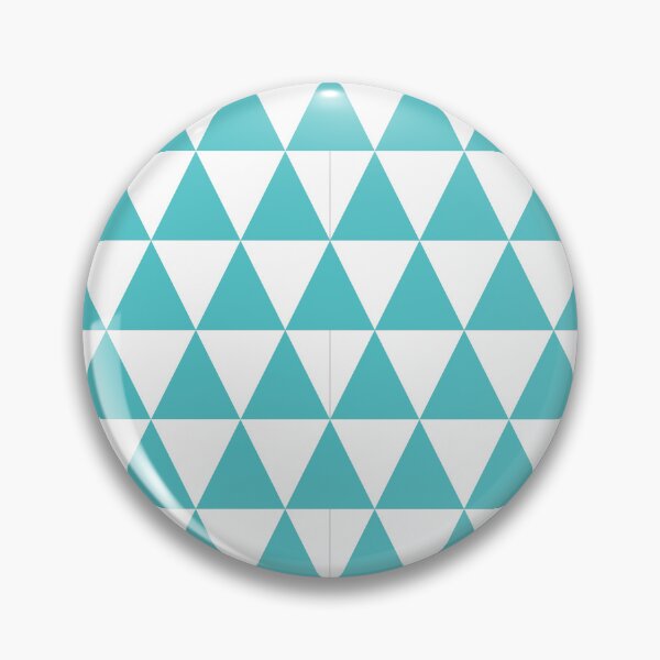 Item preview, White And Aqua Triangle Grid Pattern designed and sold by pattern-archive.