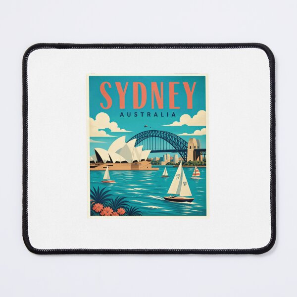 Item preview, Sydney Australia Travel Vacation Tourist Destination Landmark designed and sold by Simsimah26Parks.