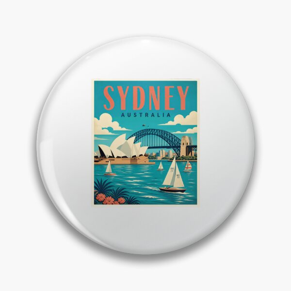Item preview, Sydney Australia Travel Vacation Tourist Destination Landmark designed and sold by Simsimah26Parks.