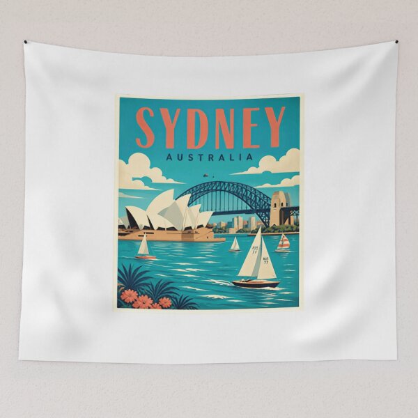 Item preview, Sydney Australia Travel Vacation Tourist Destination Landmark designed and sold by Simsimah26Parks.