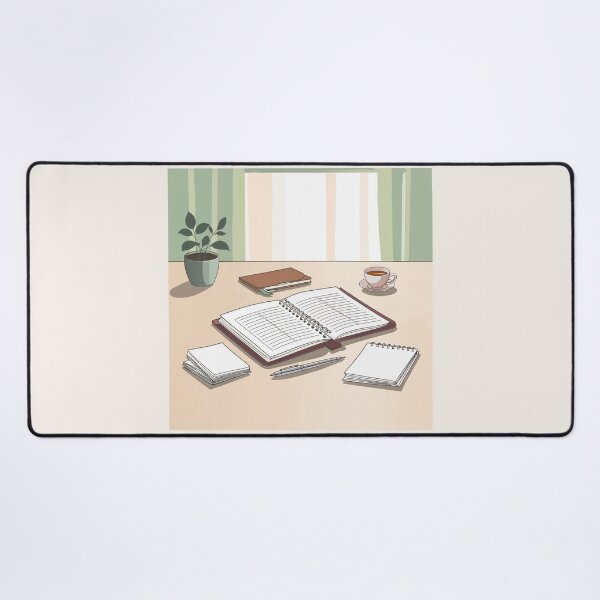 Item preview, Quiet Revision Desk Study Art designed and sold by TrendMorphic.