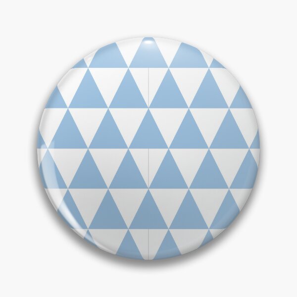 Item preview, White And Baby Blue Triangle Grid Pattern designed and sold by pattern-archive.