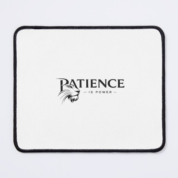 Item preview, Patience Is Power Elegant Lion Line Art designed and sold by Presshue.