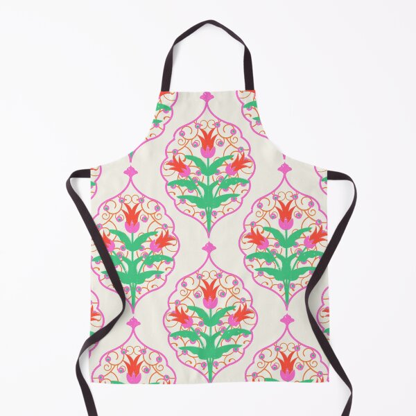 Item preview, Damask Floral Pattern Damask Tulip Ornament designed and sold by Zaya_art.