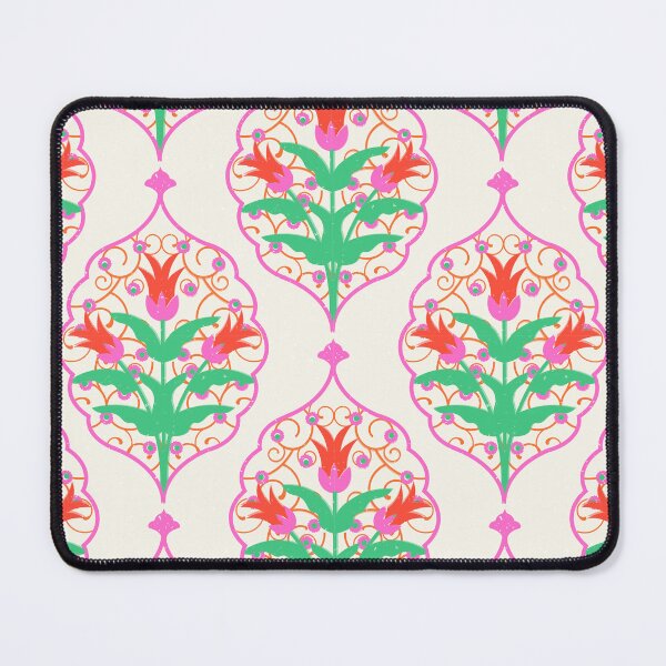 Item preview, Damask Floral Pattern Damask Tulip Ornament designed and sold by Zaya_art.