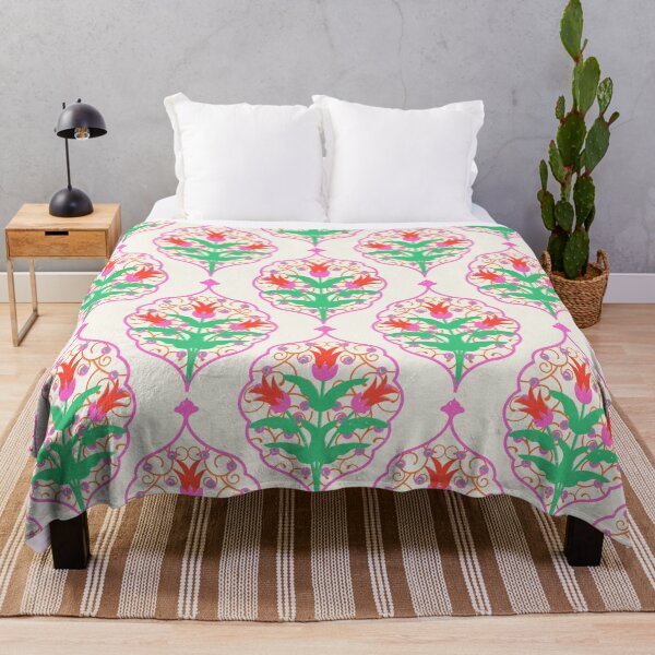Item preview, Damask Floral Pattern Damask Tulip Ornament designed and sold by Zaya_art.