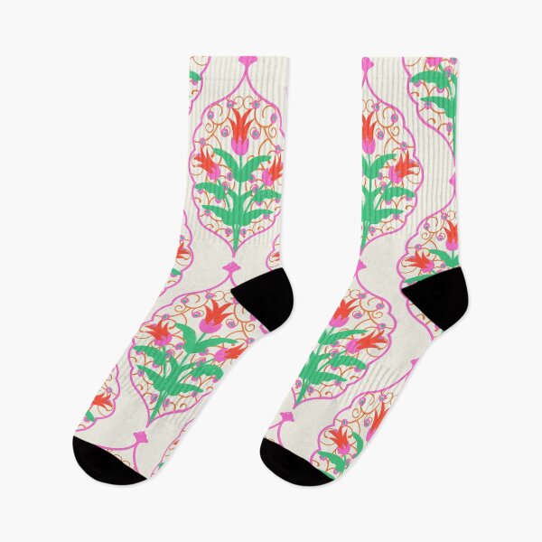 Item preview, Damask Floral Pattern Damask Tulip Ornament designed and sold by Zaya_art.