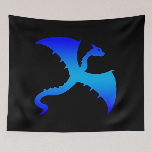 Item preview, Blue Flying Dragon Design designed and sold by LuckDragonGifts.