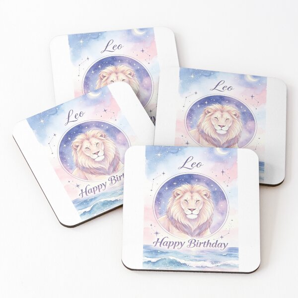 Item preview, Leo star sign happy birthday  designed and sold by carlsmart1.